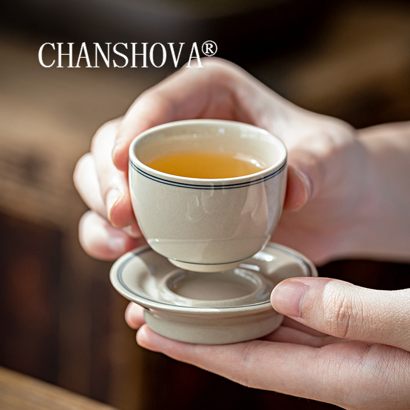 Coffee Tea Pictures - CHANSHOVA-สไตล์จีน Minimalist เซรามิคถ้วยน้ําชาและชุดจานรอง,พอร์ซเลนถ้วยกาแฟขนาดเล็ก,ถ้วยชา,H569, 35ml