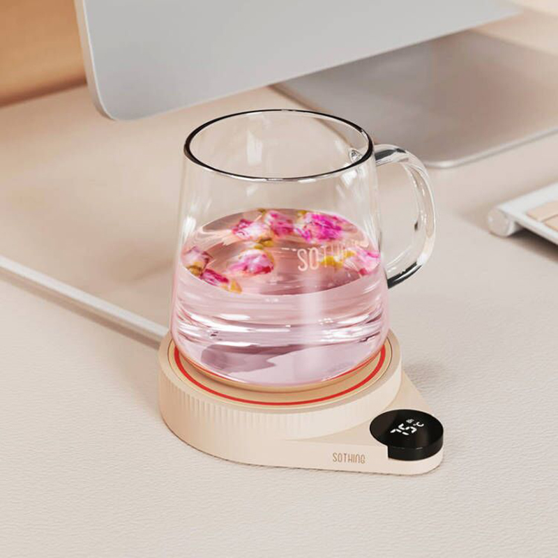 Coffee Tea Maker - ที่อุ่นแก้วกาแฟแบบใหม่ แผ่นรองแก้วอุ่นร้อนแบบควบคุมอุณหภูมิ เครื่องทำชา แผ่นทำความร้อนไฟฟ้า 3 ระดับ