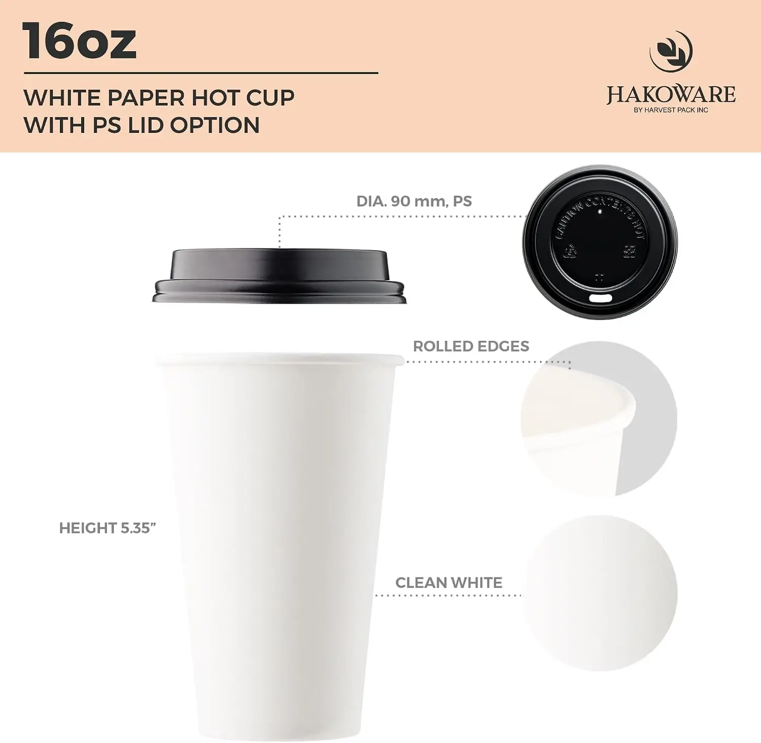 [1000 ชุด] แพ็คสินค้า HARVEST  - Coffee Tea And Cocoa บทวิจารณ์และราคา