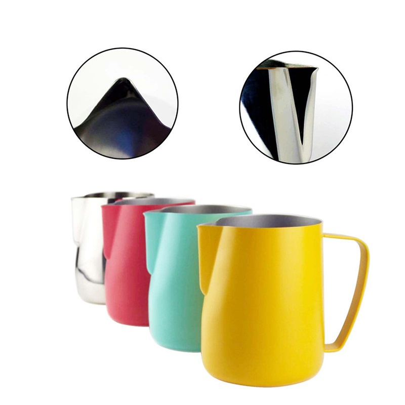 เหยือกทำจากสเตนเลสสตีลสำหรับใส - Barista Milk Jug บทวิจารณ์และราคา