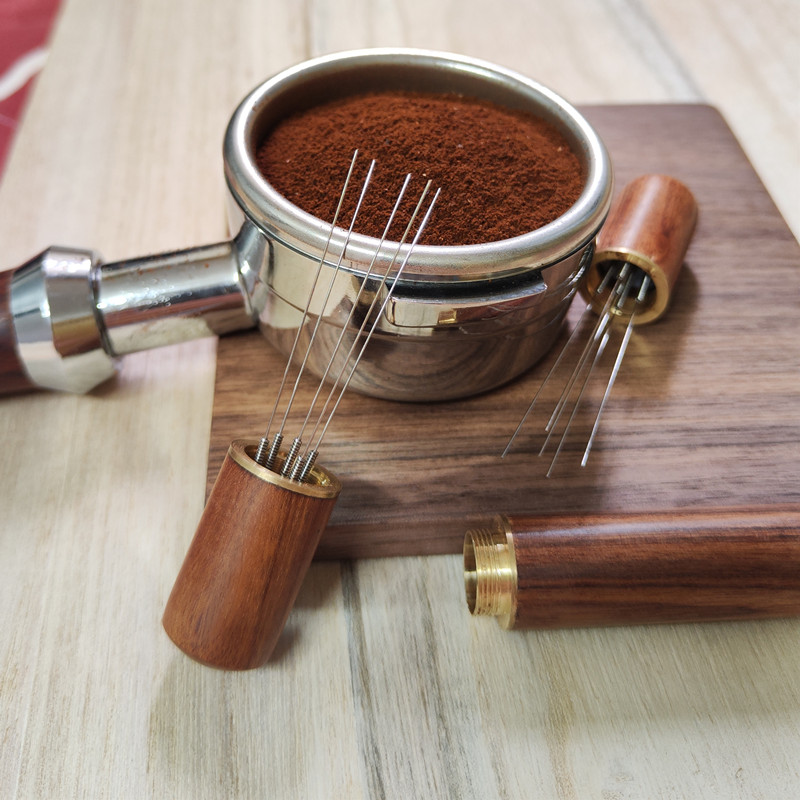 กาแฟ Tamper เข็มสแตนเลส Espres - Coffee Tamper Leveler บทวิจารณ์และราคา
