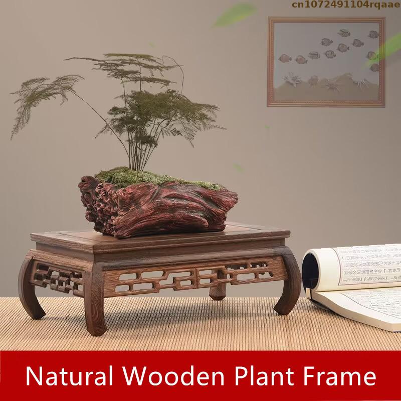 พรีเมี่ยมฐานไม้ผู้ถือบอนไซชั้น - Coffee Tea For Plants บทวิจารณ์และราคา