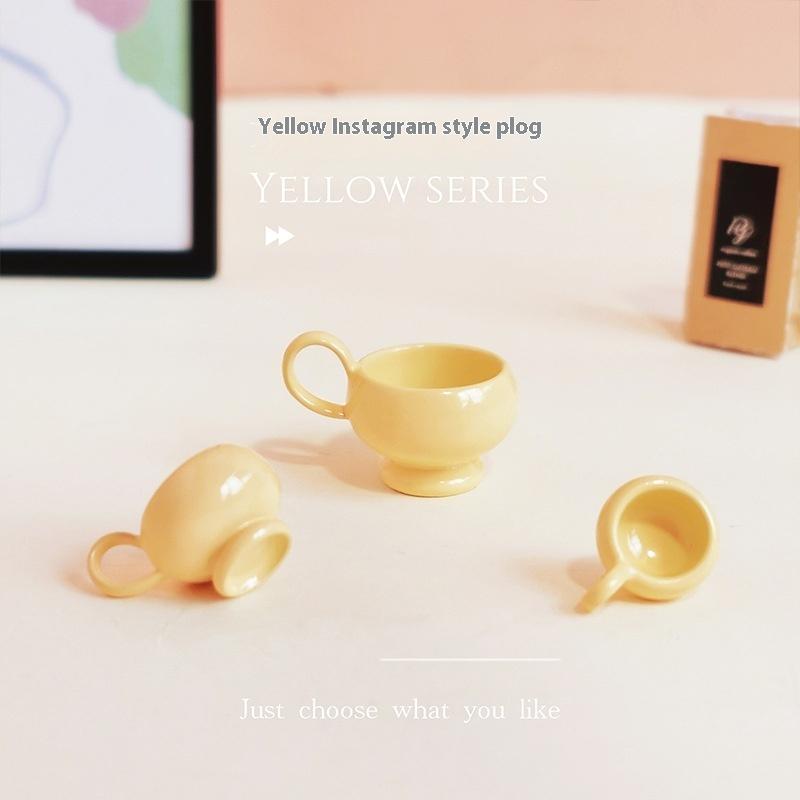 แก้วกาแฟจิ๋ว 1 ชิ้น ของตกแต่ง  - Coffee Tea Cup บทวิจารณ์และราคา