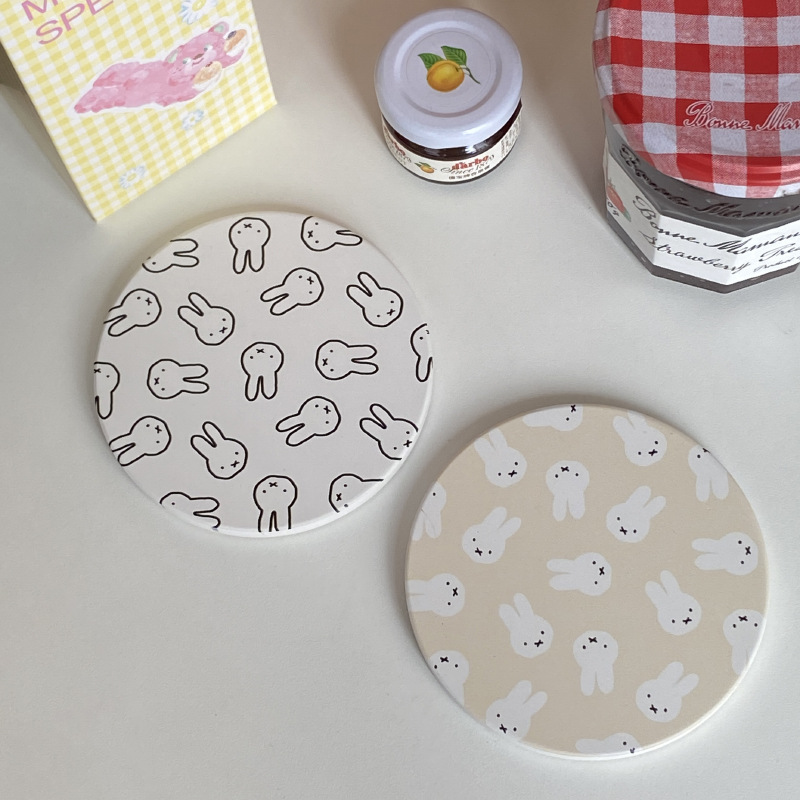 แผ่นรองแก้วกาแฟลายมิฟฟี่สุดน่า - Coffee Tea Cup บทวิจารณ์และราคา