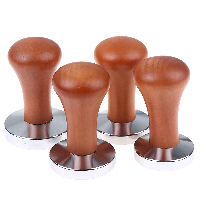 ที่กดกาแฟแบบมือจับไม้ ขนาด 49/ - Coffee Tamper Leveler บทวิจารณ์และราคา