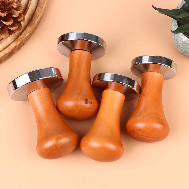 ที่กดกาแฟแบบมือจับไม้ ขนาด 49/ - Coffee Tamper Leveler บทวิจารณ์และราคา