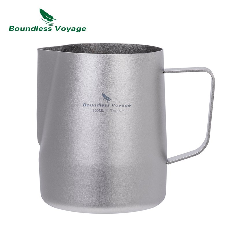 Boundless Voyage Titanium Milk - Barista Milk Jug บทวิจารณ์และราคา