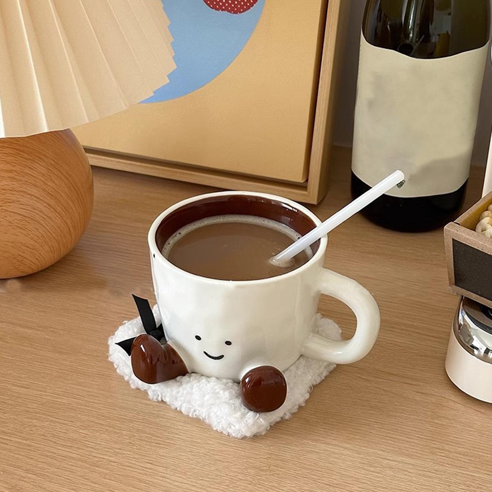 แก้วกาแฟตลกน่ารัก แก้วเซรามิกส - Coffee Tea And Cocoa บทวิจารณ์และราคา