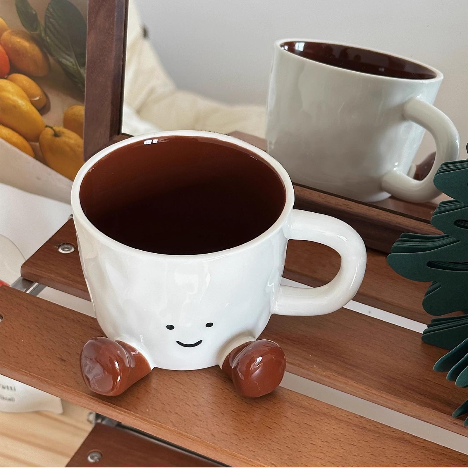 แก้วกาแฟตลกน่ารัก แก้วเซรามิกส - Coffee Tea And Cocoa บทวิจารณ์และราคา