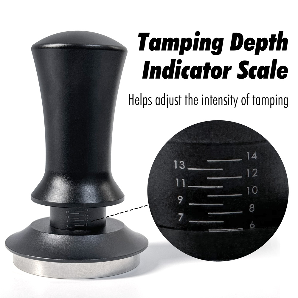 แทมเปอร์กาแฟ 58 มม. 54 มม. 51  - Coffee Tamper Leveler บทวิจารณ์และราคา