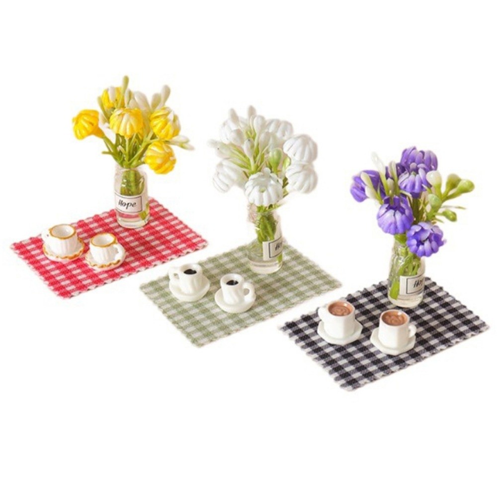 1:12 1:12 ของตกแต่งบ้านตุ๊กตา  - Coffee Tea For Plants บทวิจารณ์และราคา