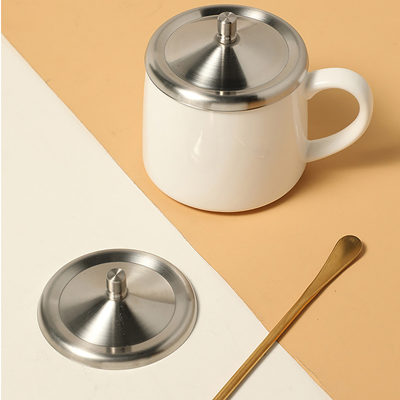 ฝาปิดแก้วน้ำสแตนเลสสำหรับชา กา - Coffee Tea Replacement บทวิจารณ์และราคา