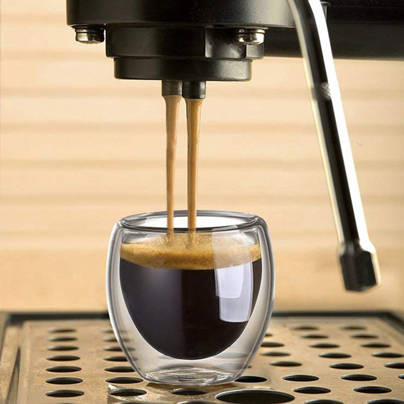 แก้วกาแฟผนังคู่แก้วแก้วผนังคู่ - Coffee Tea And Cocoa บทวิจารณ์และราคา