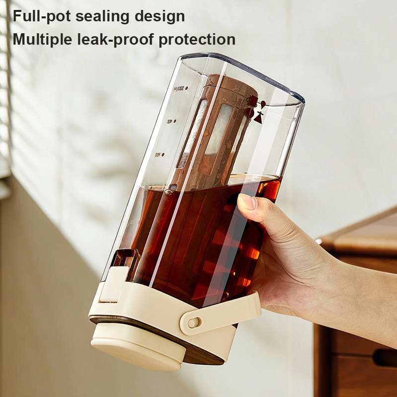 เหยือกชงกาแฟสกัดเย็นแบบปิดผนึก - Coffee Tea Maker บทวิจารณ์และราคา