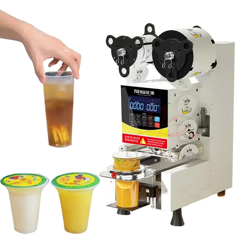 เครื่องซีลฝาแก้วพลาสติก LY สำห - Coffee Tea Cup บทวิจารณ์และราคา