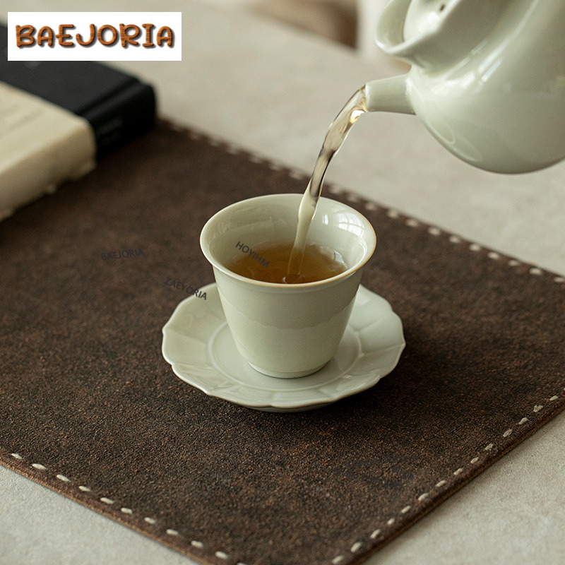 ที่รองแก้วเคลือบลายเถ้าไม้ สำห - Coffee Tea For Plants บทวิจารณ์และราคา