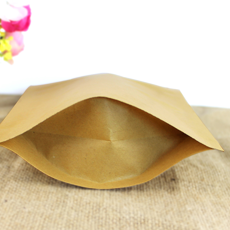 ถุงซิปล็อคกระดาษคราฟท์แบบตั้งไ - Coffee Tea And Cocoa บทวิจารณ์และราคา