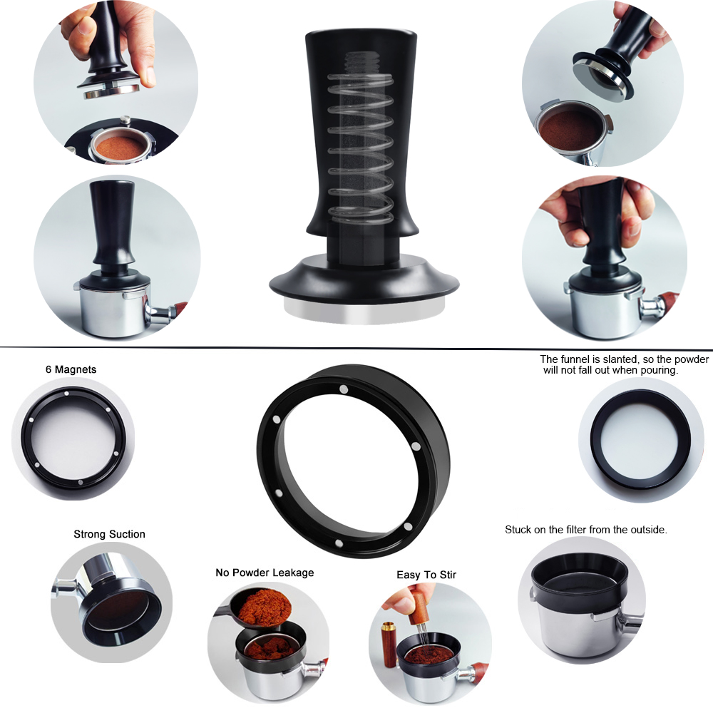 51/53/58mm Espresso Tamper, 5  - Coffee Tamper Leveler บทวิจารณ์และราคา