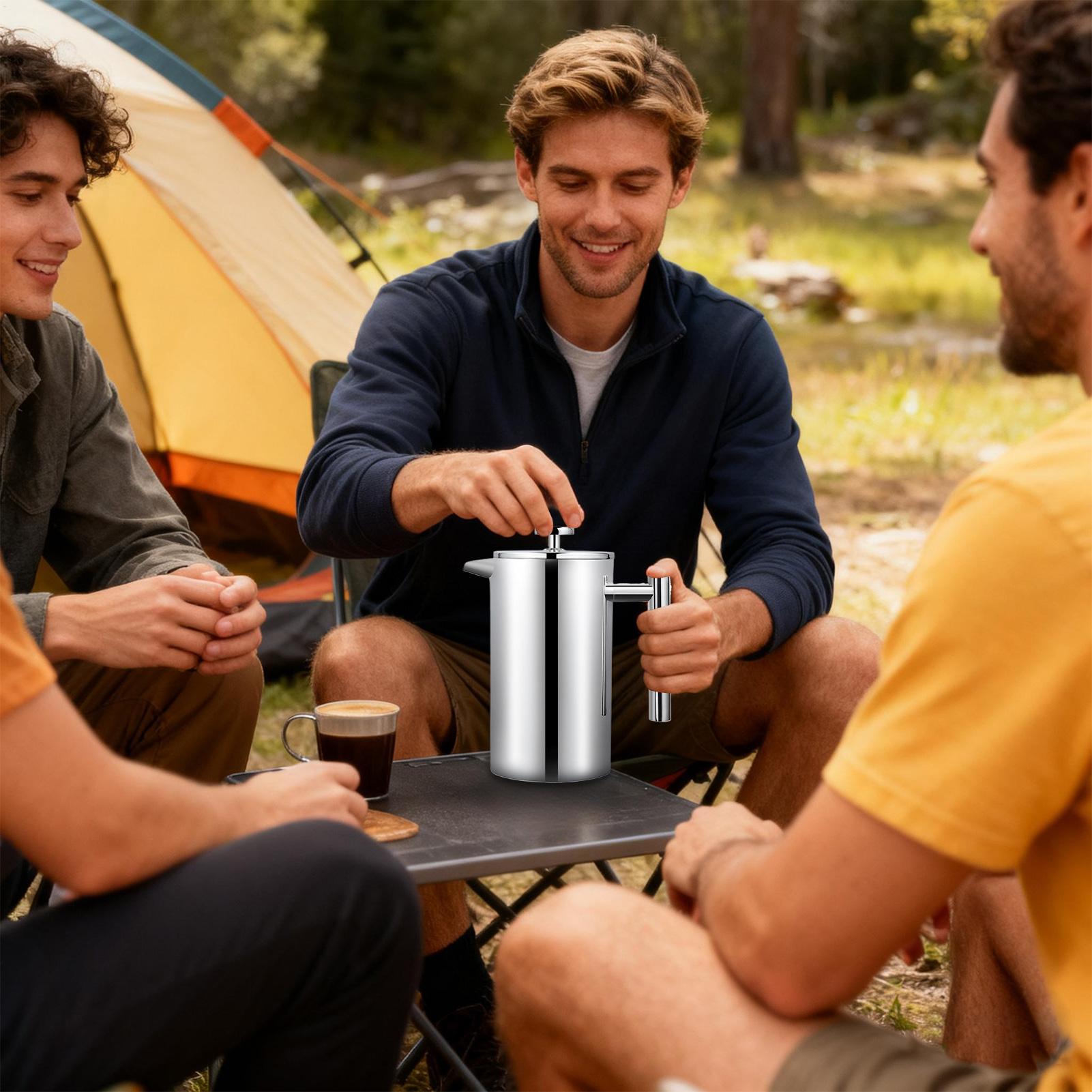 เครื่องชงกาแฟแบบกด พร้อมด้ามจั - Coffee Tea Maker บทวิจารณ์และราคา