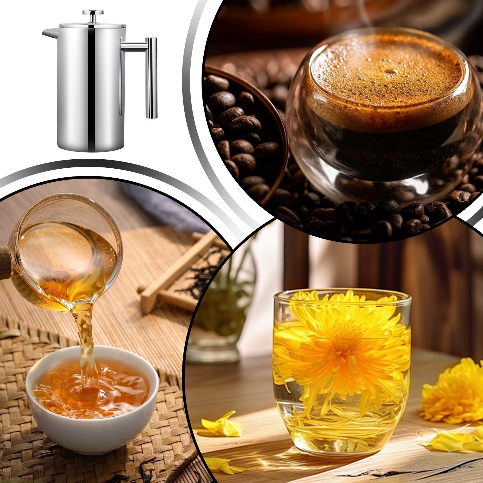 เครื่องชงกาแฟแบบกด พร้อมด้ามจั - Coffee Tea Maker บทวิจารณ์และราคา