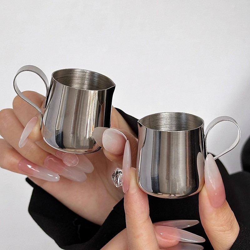 เหยือกตีฟองนมสแตนเลส เหยือกตีฟ - Barista Milk Jug บทวิจารณ์และราคา