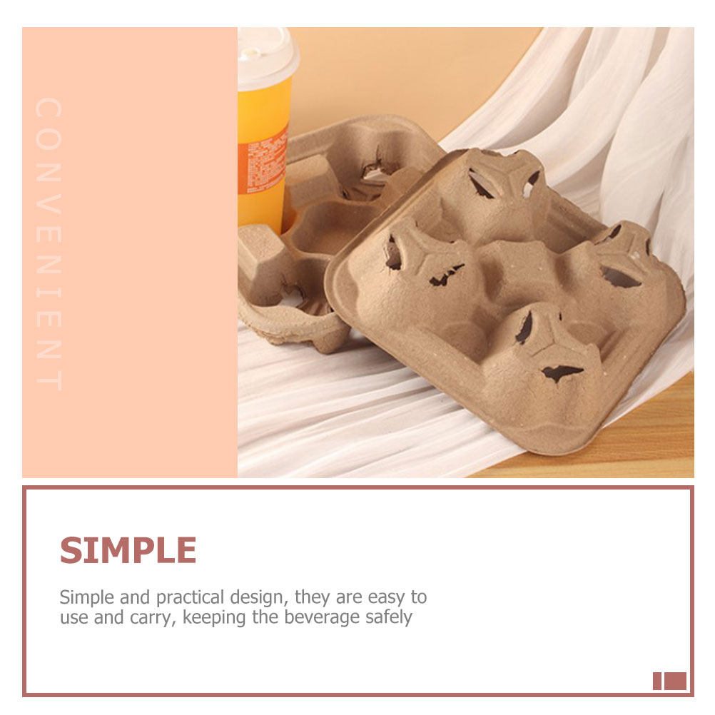 ถาดใส่แก้วกระดาษแบบสี่ช่อง 25  - Coffee Tea Cup บทวิจารณ์และราคา