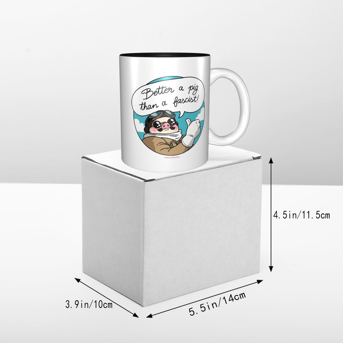 ดีกว่าหมูกว่าพวกฟาสซิสต์! แก้ว - Coffee Better Than Tea บทวิจารณ์และราคา