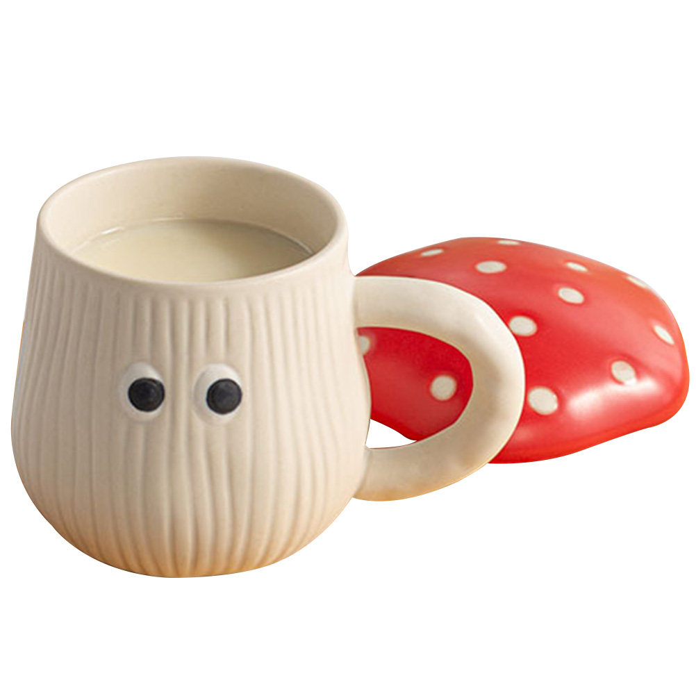 แก้วกาแฟเซรามิกรูปเห็ด น่ารัก  - Coffee Tea And Cocoa บทวิจารณ์และราคา
