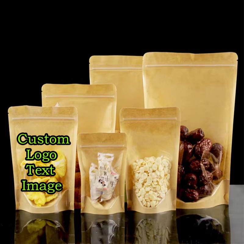 ถุงซิปล็อคใสแบบตั้งได้ 100 ชิ้ - Coffee Tea And Cocoa บทวิจารณ์และราคา