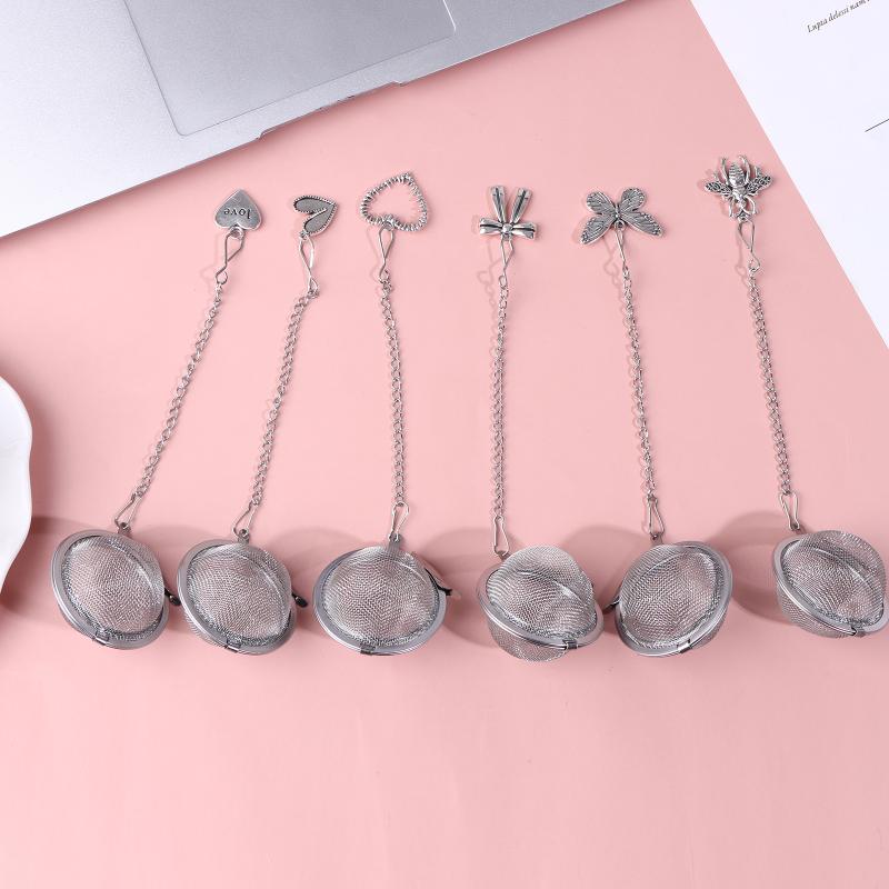 ที่กรองชาสแตนเลส 2 ชิ้น รูปทรง - Coffee Tea For Plants บทวิจารณ์และราคา